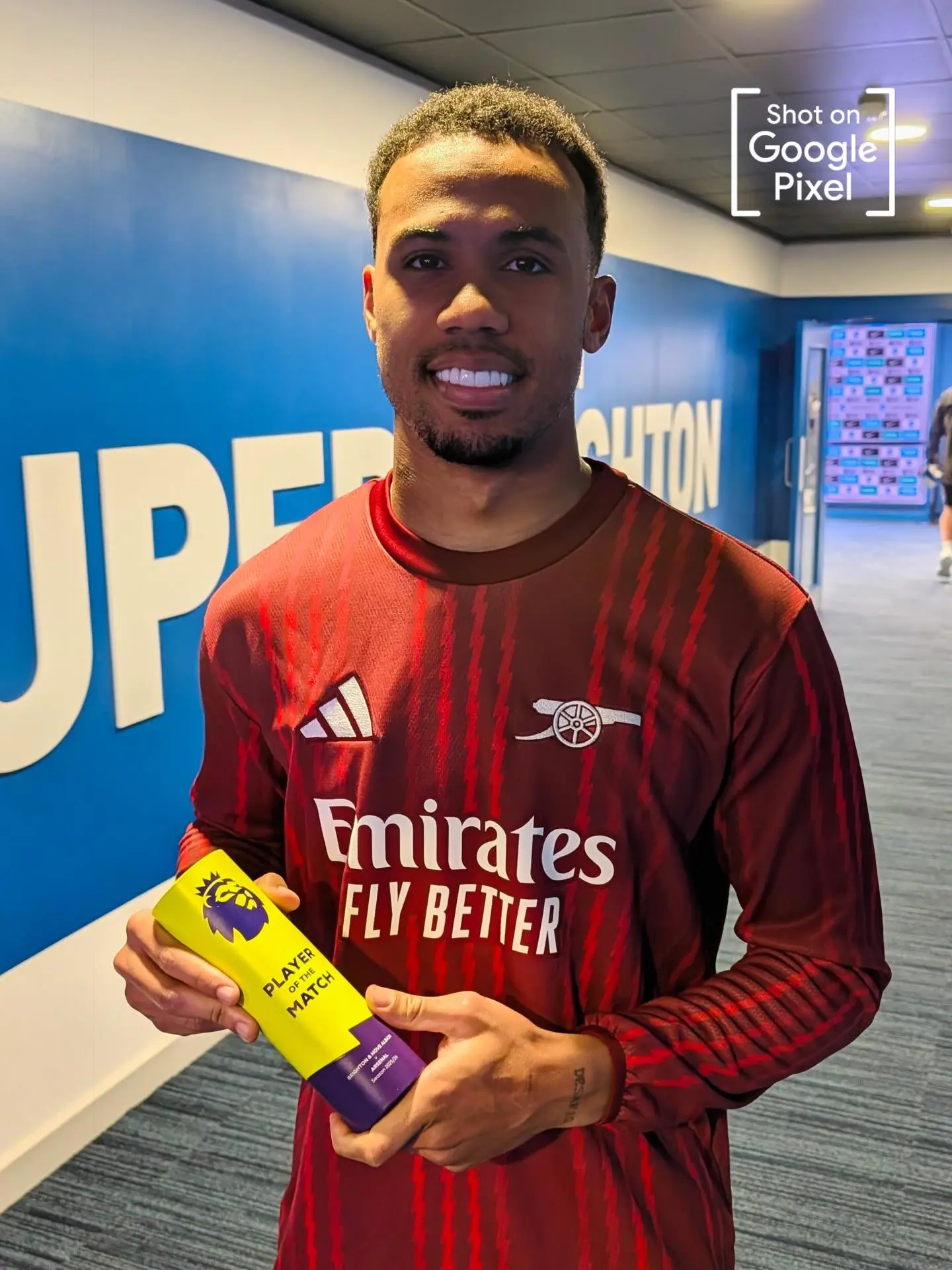 开云平台-14次解围，加布里埃尔当选布莱顿vs阿森纳英超官方最佳