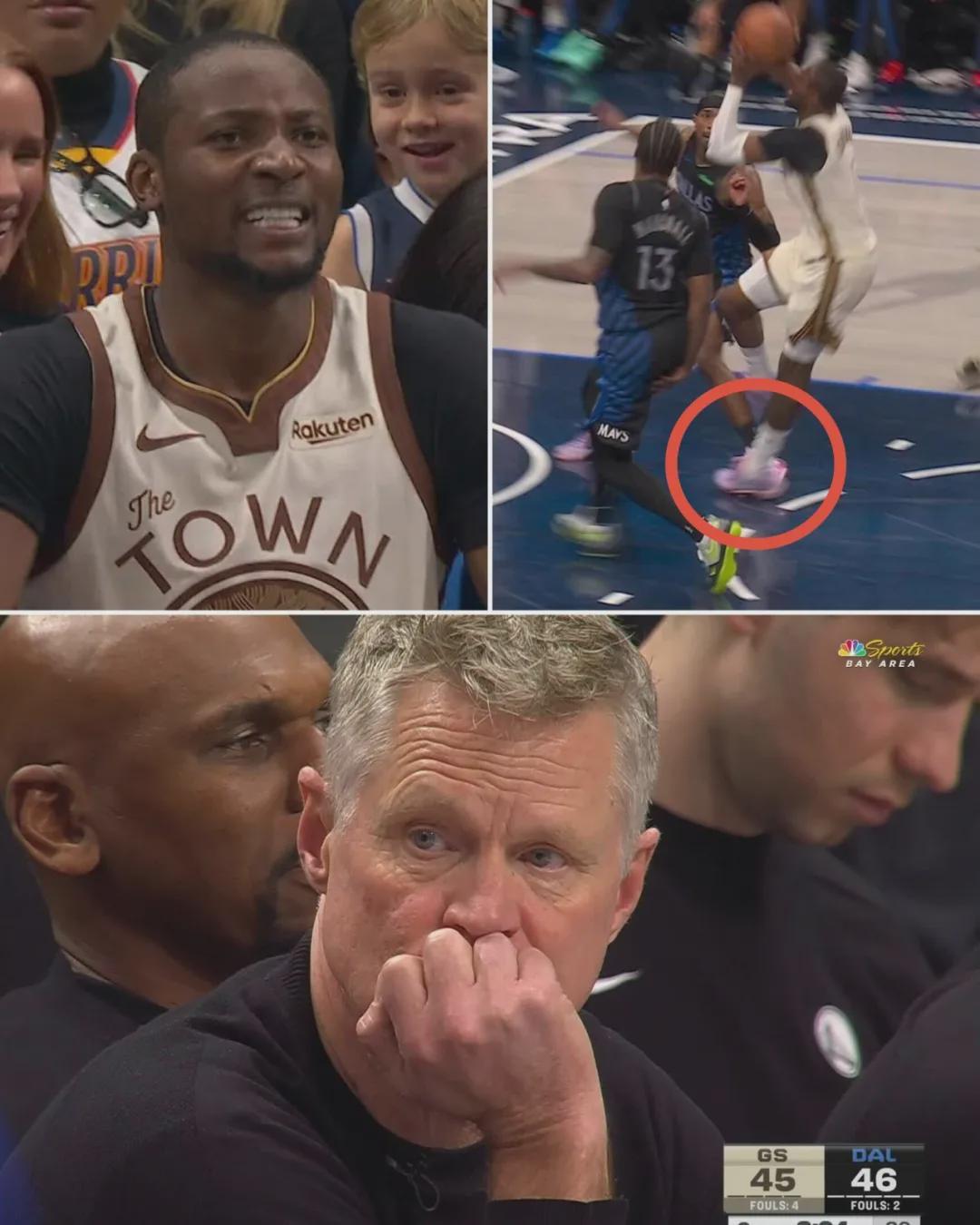 kaiyun-崴脚受伤！库明加退赛！勇士生涯倒计时